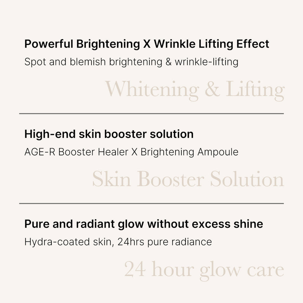 AGE-R Glutathione Glow Ampoule 30ml